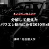 ◆終了◆7/18【オンラインセミナー】分解して見えたBEVのパワエレ動向にみる2030年xEV予測