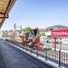 豊島園駅。魔法列車