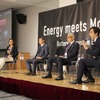 伊藤忠商事 電力・環境ソリューション部門長の安部泰宏氏、ZFジャパン 代表取締役社長の多田直純氏、パワーエックス 取締役 代表執行役社長CEOの伊藤正裕氏