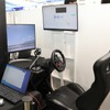 京セラの「非接触ドライバー兆候モニタリング」を紹介するデモ機