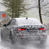 アウディ RS7 次期型と思われるプロトタイプ車両（スクープ写真）