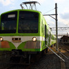 2012年、西武鉄道から入線してきた5000形「若葉」。