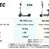 キックボードEV 仕様