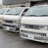 一番手前はCarica「US Style」、2台目はCarica「EURO Style」。