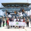 けんせつ探検隊2022夏休みシリーズ：新名神高速道路 大戸川橋他2橋（PC上部工）工事現場