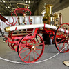 馬引き蒸気ポンプ（1860年製。東京国際消防防災展2023）