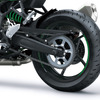 Ninja ZX-10Rと同タイプのフルアジャスタブル SHOWA BFRC-lite リヤサスペンション（Ninja ZX-4RR KRTエディション）