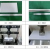 鞄の中にあるプロテクトプレートは、バイクプロテクターの安全基準であるCE規格の試験と同じ試験を実施