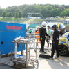 気体水素から液体水素に転換することで、ピットでの燃料補給が可能になった（23年5月S耐富士）