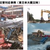 東日本大震災時にもアクティオのレンタル機器は大活躍した。
