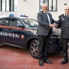 アルファロメオ・トナーレ・ハイブリッド のイタリア国家憲兵の「カラビニエリ」仕様