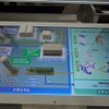 再エネで発生させた電力から水素ガスを発生させている様子（「ハイブリッド型水素ガス供給システム」）