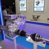 モーターとインバーターが一体としたことに加えてドライブシャフトまでを一体化したeアクスル
