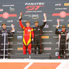 総合優勝を争ったGT3クラス表彰式