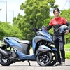 ヤマハ トリシティ125と伊丹孝裕氏