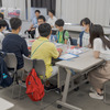 グループごとにディスカッションし、解答を考えていた。