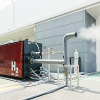 舶用水素燃料電池システムの試験風景