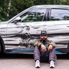 BMW iX1 のアートカー