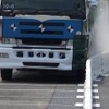 センターブロック大型車衝突実験