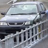 センターパイプ小型車衝突実験