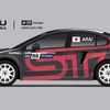 スバルWRX STI 2016グローバルラリークロス、新井選手参戦車両
