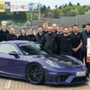 ポルシェ 718 ケイマン GT4 RS の「マンタイキット」装着車