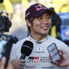 勝田は今季初表彰台（写真は競技最終日の前日である土曜）。