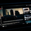 アウディが車載化する「YouTube」のイメージ