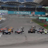 【F1マレーシアGP】決勝…降雨赤旗終了、バトン連勝
