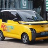 ジャカルタ市内では「エアEV」をPR活動に活用する例も多いという