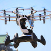 Lift HEXAが日本で初めての有人実証飛行を実施（2023年3月大阪城公園）