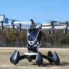 Lift HEXAが日本で初めての有人実証飛行を実施（2023年3月大阪城公園）