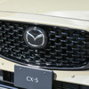 CX-5  グリルは水平基調のブロックメッシュパターン