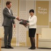 ケレニウス会長が小池都知事を表敬訪問