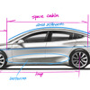 和田智氏の手書きによるModel 3のスケッチ。