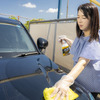 ボディに使用すると深い艶と高い撥水力で愛車をコーティングしてくれる