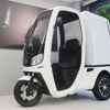 旗艦店VECTRIX Tokyo Ginza Gallaryに入庫した市販モデル1号車