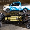 トヨタ・ハイラックス の水素燃料電池車の最新プロトタイプ