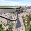 TOYOTA ARENA TOKYO 鳥瞰（近景）