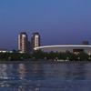TOYOTA ARENA TOKYO 外観（夜・遠景）