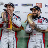 クリスチャン・クログネス選手（左）とヤコブ・ギエルマジアック選手