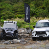 レクサスの水素バギーROVコンセプト（左）とGX 新型（右）