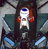マクラーレン・ホンダMP4/4に搭載されたホンダRA168E型1.5リットルV6ターボエンジン（1986年、F1ハンガリーGP。出典元ママ、たぶん1988年の間違い）