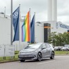 VWツヴィッカウ工場。車はID.3