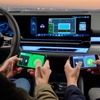 BMW の車内で可能になる「AirConsole」によるゲーム体験（写真は 5シリーズ 新型）