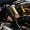 トライアンフ スクランブラー1200XE、プレミアムツインスプリングのMarzocchi製RSU