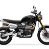 トライアンフ スクランブラー1200XE（ファントムブラック＆ストームグレー）