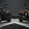 ハーレー X500（左）とX350（右）
