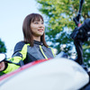 カスタム前のヤマハXSR700と指出瑞貴さん