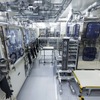 日産自動車の、全固体電池の試作生産設備